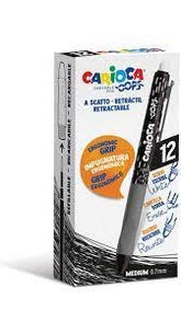 BOLIGRAFO BORRABLE CARIOCA OOPS CLIP NEGRO | 12 UNIDADES | (UNIVERSAL ESPAÑOLA S,A,)
